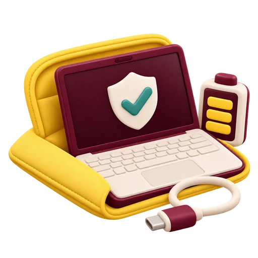 Mein Laptop: sicher & sorgsam